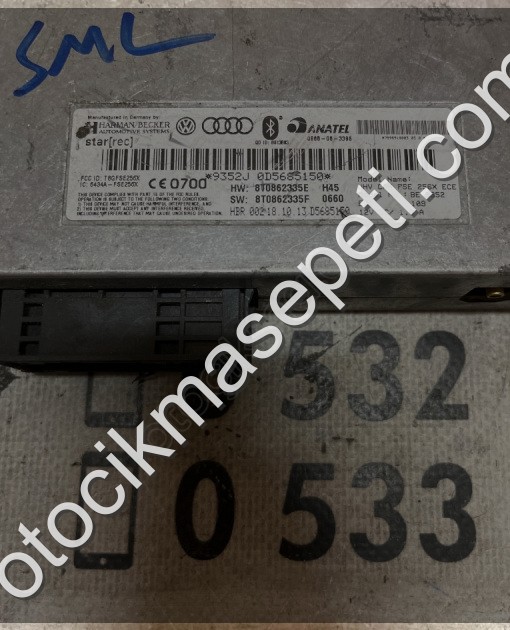 ÇIKMA AUDI A4 A5 Q5 8T08623335E BLUETOOTH MODÜLÜ
