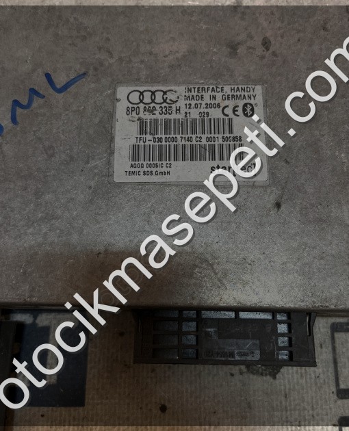 ÇIKMA AUDI A3 A4 8P0 852 335 H 8P0852335H BLUETOOTH MODÜLÜ