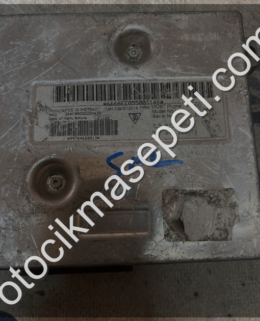 ÇIKMA PORSCHE CAYANNE 7L5 035 729A 7L5035729A TELEFON MODÜLÜ