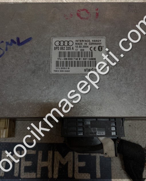 ÇIKMA AUDI A3 A4 A6 8P0 862 335 A 8P0862335A BLUETOOTH MODÜLÜ