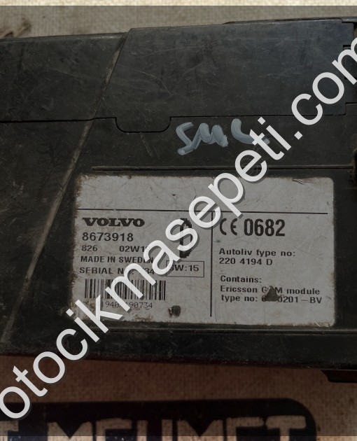ÇIKMA VOLVO S60 8673918 TELEFON TUŞ TAKIMI