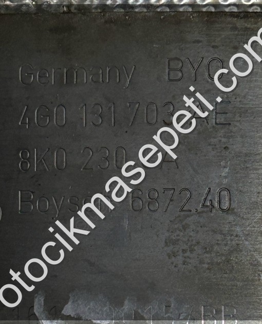 4G0254400L 3Q0253691J AUDİ A6 Q5 2.0TDİ CNH DET B9 PARTİKÜL