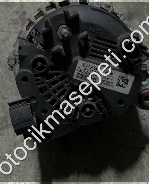 03L903024G PASSAT CADDY JETTA 180 AMP ŞARJ DİNAMOSU VELEO