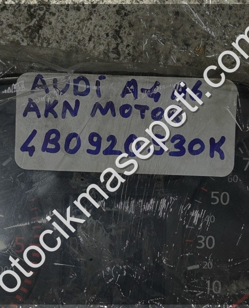 4B0920930K AUDİ A4 B5 A6 DİZEL GÖSTERGE PANELİ KM SAATİ 2000/01