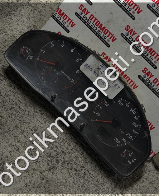 8D0919034F AUDİ A4 A6 B5 KASA KM SAATİ GÖSTERGE PANELİ 2000 2001