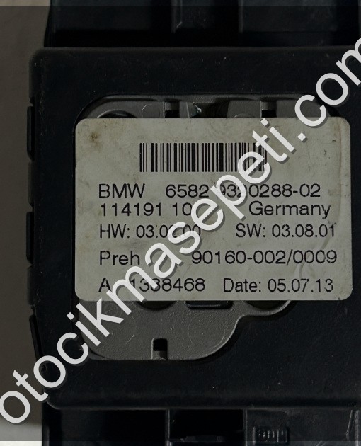 9320288-02 BMW F30 F31 F34 MULTİ MEDYA RADYO TEYP JOİSTİK