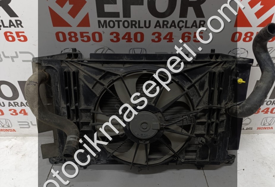 TOYOTA AURİS BENZİNLİ KOMPLE RADYATÖR SETİ ÇIKMA ORİJİNAL PARÇA