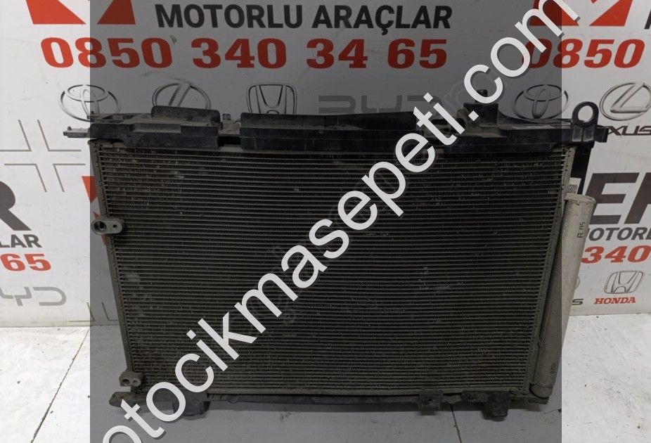 TOYOTA COROLLA 1.4 DİZEL KOMPLE RADYATÖR SETİ ÇIKMA ORİJİNAL