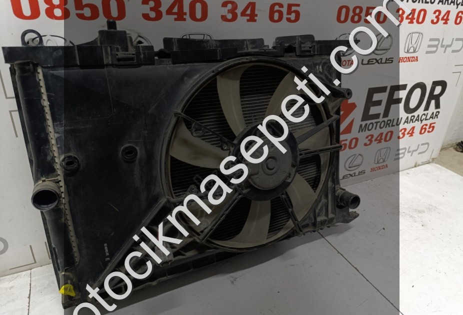 TOYOTA COROLLA 1.4 DİZEL KOMPLE RADYATÖR SETİ ÇIKMA ORİJİNAL
