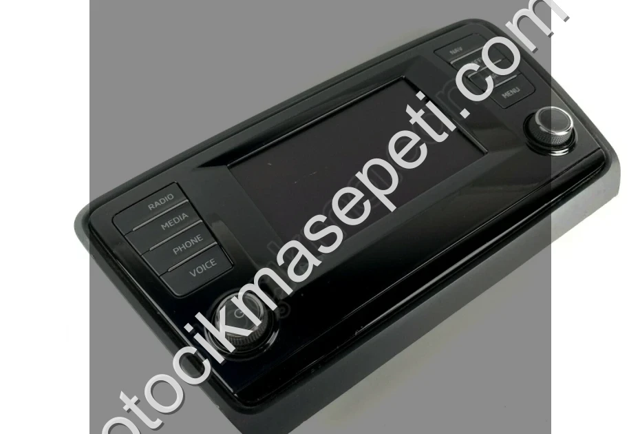 5E0919605D SKODA OCTAVİA 20132017 NAVİGASYON EKRAN MONİTÖRÜ